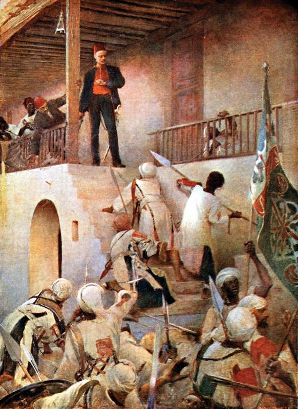 Gordon's death in Khartoum 1885