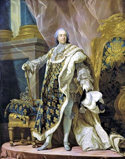 Louis XV France by Louis Michel van Loo