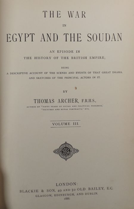 Archer Th. The War in Egypt and the Sudan