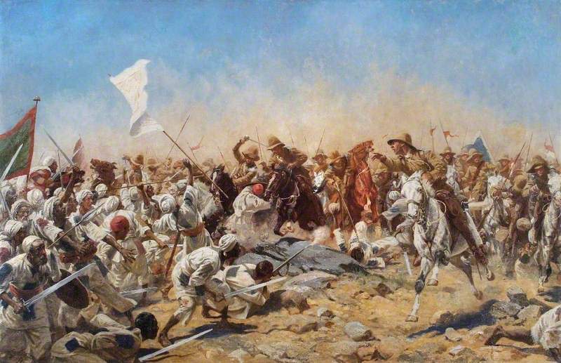 21th Lancers in Omdurman