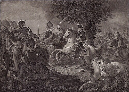 Friedrich at Kunersdorf 1759