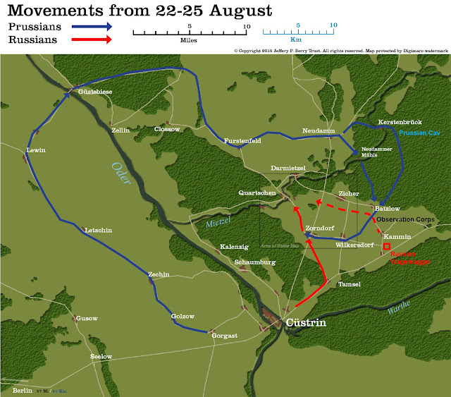 Zorndorf strategic map